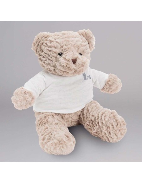 oso de peluche gris 42cm