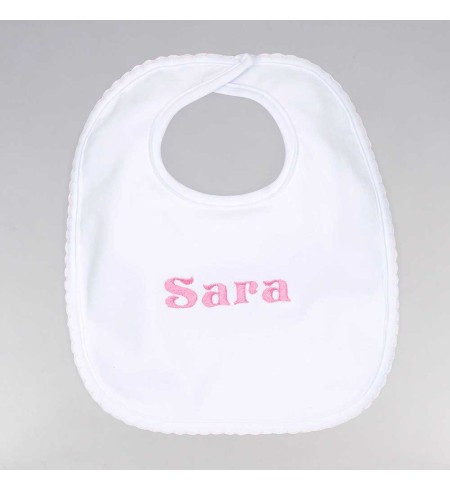 Baby cotton bib without logo